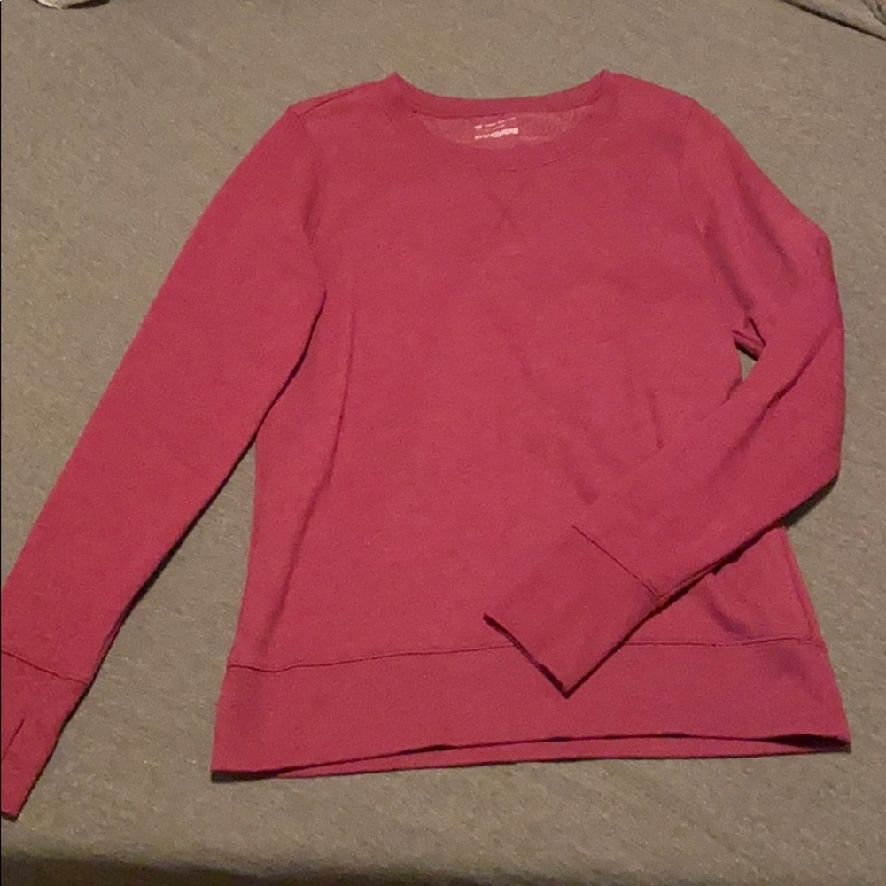 Maroon Pullover Sweatshirt